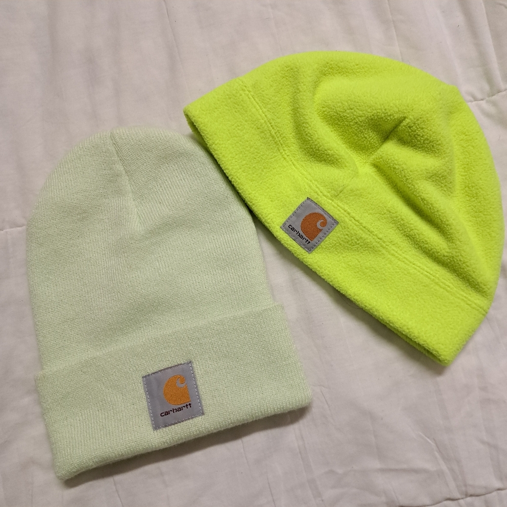 Pair Of Carhartt Adult Hats